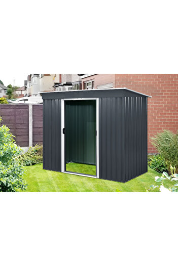 Martin Corturi Evenimente Garden storage shed LL YF48 - 2.4m³ - 110 x 217 x 174 cm anthracite