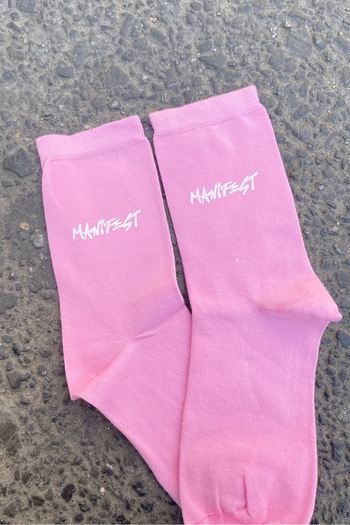 Namgo Bamboo Seamless Socks Pink Manifesto