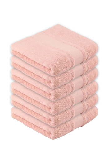 Özdilek Colorist 50X90 cm Hand-Face Towel Set of 6