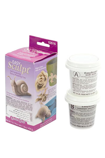 Castin Craft EASY Sculpt Self-Hardening Epoxy Modelling Clay Off-White
