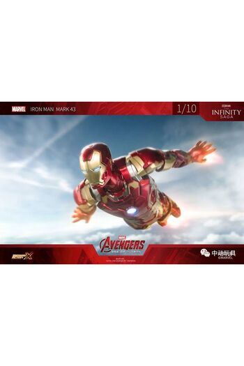 Choice1 MK43 ZD Original Iron Man MK30 Blue Steel 1/10 Iron Patriot MK3 Marvel legends War Machine 10th Anni
