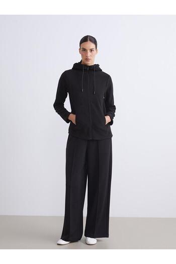 LC Waikiki Hooded Women's Zippered Sweatshirt (W5)