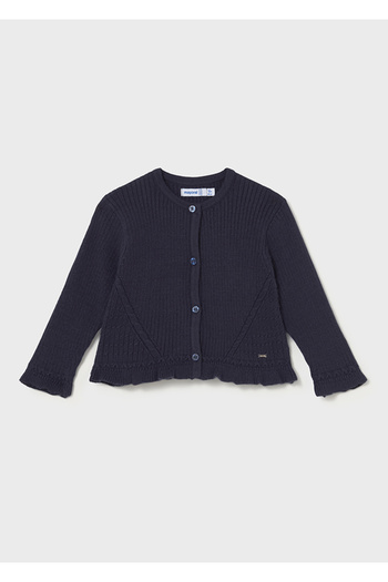 MAYORAL Baby Girl Knitted Cardigan Navy Blue 2358