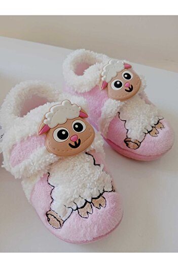 GEZER New Season Koyyn Patterned Velcro Adjustable Children's Slippers