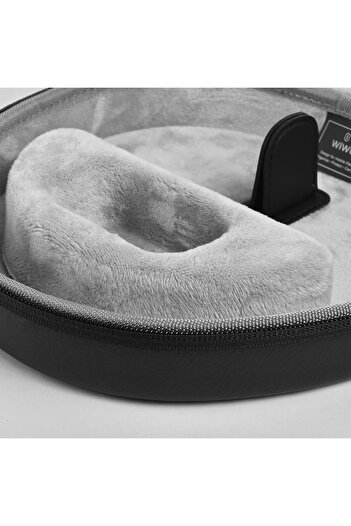 Generic WI.WU Ultra-thin Smart Headset Bag Storage Box for AirPods Max - Gray