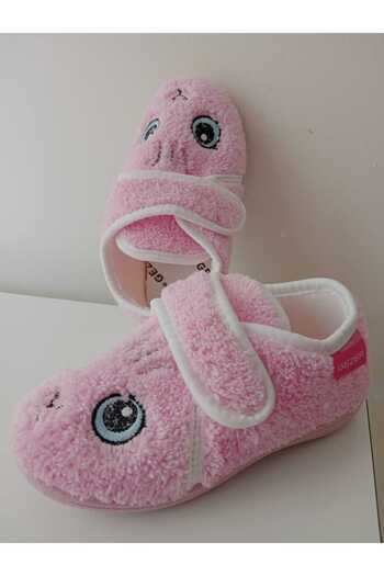 GEZER New Season Velcro Children's Cat-Shaped Slippers