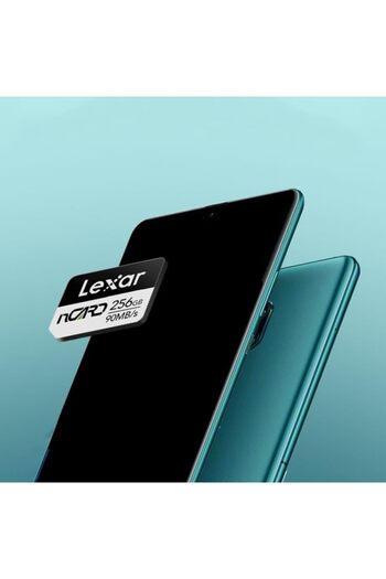 Lexar بطاقة ذاكرة 256 جيجابايت لتوسيع الهاتف المحمول NM Card