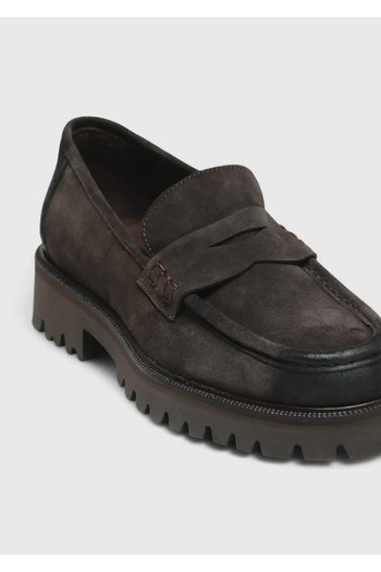 Ramsey Brown Suede Casual Loafer