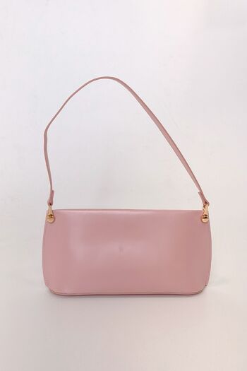 Ecrou Baguette Shoulder Bag Powder