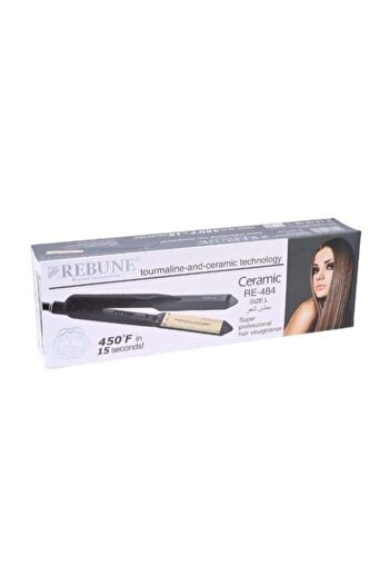 REBORN Rebon Professional Hair Straightener Black