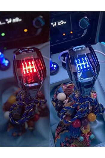 HOT POWER Tüm Araclara Uygun Işıklı vites topuzu