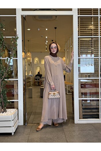 NS Moda Hijab Efsun Set Mink-Model 541