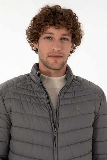 U.S. Polo Assn. Men's Gray Coat 50312001-Vr024