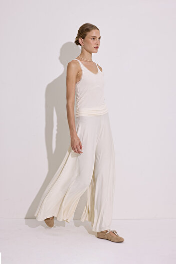 Manuka Draped Comfortable Pants İnci̇