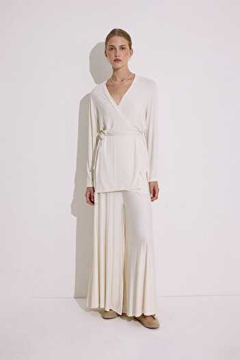 Manuka Tied Dressing Kimono İnci̇