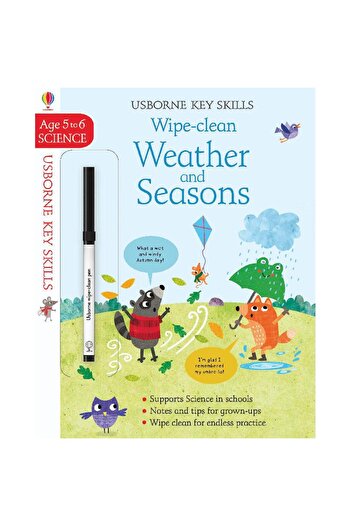 Usborne Wipe-clean: Weather and Seasons