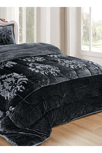 Generic Ultra Soft Winter 4Pcs Comforter Set Single Size 160x210cm Floral Bedding Sets Multicolor