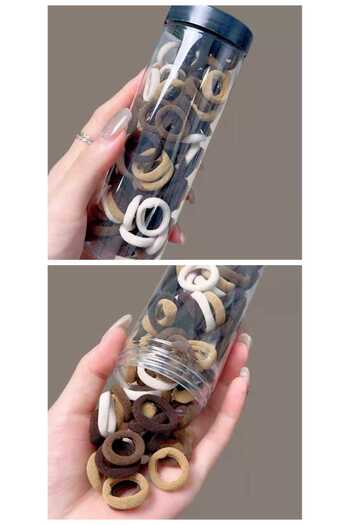Eva Rose 90 Pieces Boxed Rubber Buckle Small Rubber Buckle Tiny Buckle Children's Buckle Baby Buckle