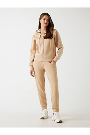 Guess New Victoire Women's Cream Scuba Pants W5Yb11Kbye2-A11T