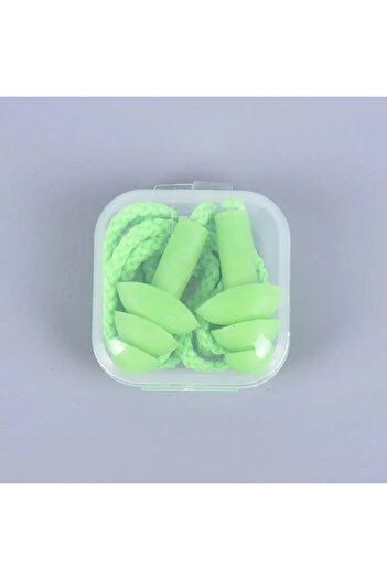Choice green 1 Pc Silicone Ear Plugs Sleep Earplugs Noise Reduction Swimming Earplugs With Rope For Diving