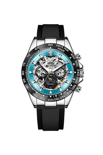 Kronen & Söhne Kronen&Sohne Skymarine Skeleton Mechanical Automatic Men's Wristwatch