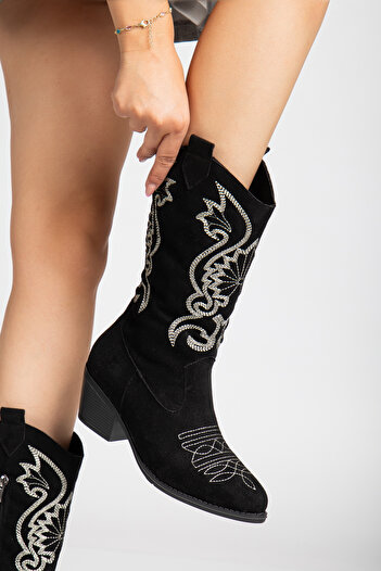 Daxtors Cowboy Cold-Proof Winter Women's Boots