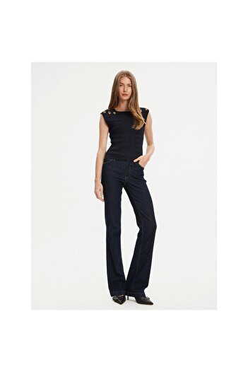 Guess Emmie Women's Navy Blue Knitwear W5Yr10Z0130-G7V2
