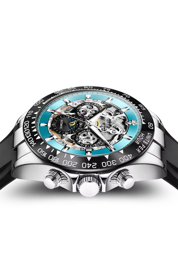 Kronen & Söhne Kronen&Sohne Skymarine Skeleton Mechanical Automatic Men's Wristwatch