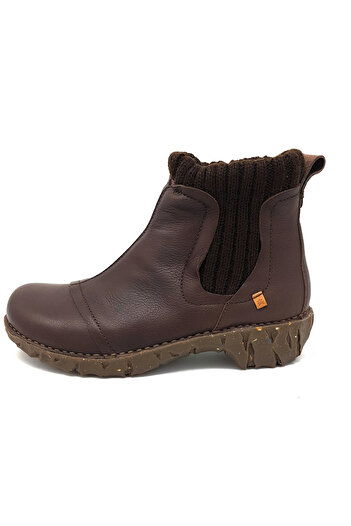 El Naturalista Stiefeletten für Damen v hnědé barvě