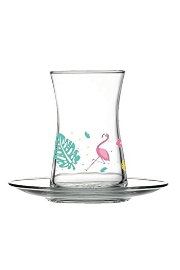Generic Pasabahce 1106602 ALOHA 12PC TEA ST W/SAUCER