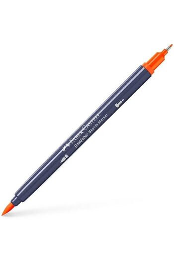 STOREMAX مجموعة أقلام رسم كوميك من snShop Gofa، 6 قطع، برأس مزدوج، رأس رفيع 0.6 مم، دائم M
