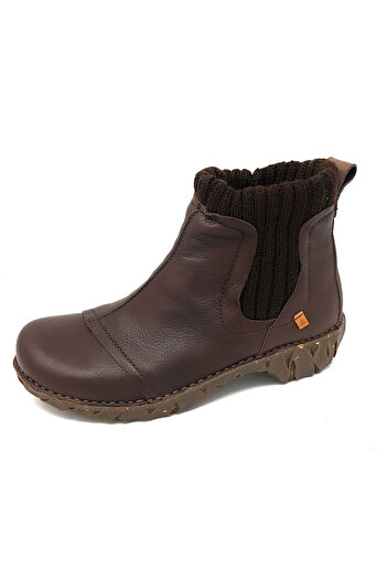 El Naturalista Stiefeletten für Damen v hnědé barvě
