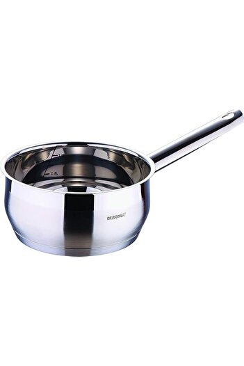 Generic Bergner Gourmet Saucepan SS Induction, Silver, 14 cm, BG6501, 1 Litre