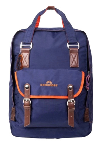 Doughnut Macaroon Large You-Niverse Series Navy Blue Unisex Backpack
