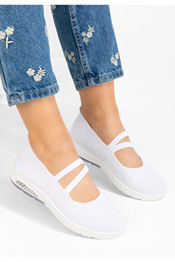 B T Shoes Madelyn women's casual shoes white
