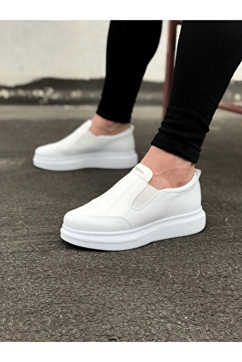 aradimtaradim Women's White Wagoon Wg049 White Flat Casual Men's Shoes