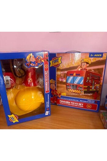 Genetic Hero Firefighter Tent Package with Interactive Firefighting Tools