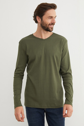Fulla Moda Basic V-Neck Body