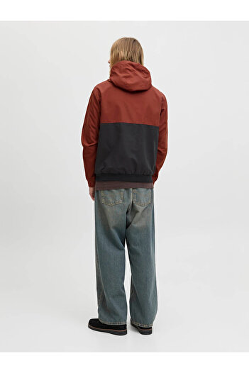 Jack & Jones Jjerush Hood Bomber Noos Kırmızı Erkek Mont 12200208