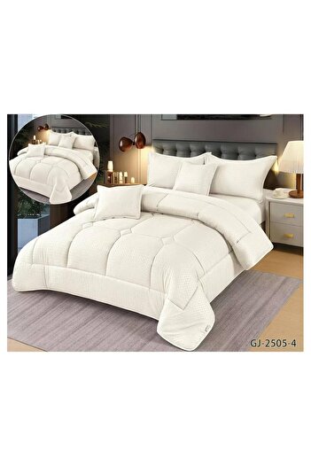Red Rose A royal double bed sheet made of the finest microfiber, consisting of 6 pieces, measuring 260*240. Comfort and elegance.