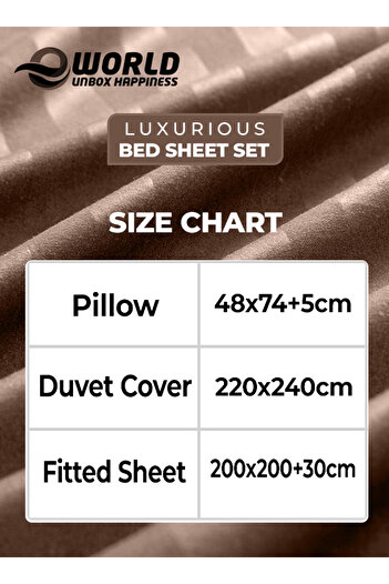 Eworld 4 Piece King Size White Striped Bedding Set – Microfiber Duvet Cover, Fitted Sheet & 2 Pillowcases