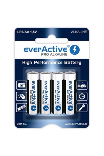 everActive ALKALINE BATTERY LR06 BLISTER 4 PCS