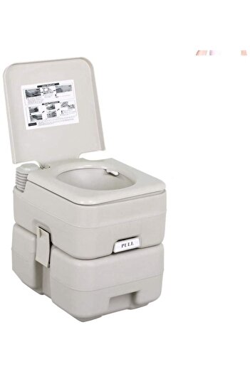 Generic Portable Toilet Flush camping 5 Gallon 20 L Travel Camping Hiking Outdoor Indoor Porta Potty