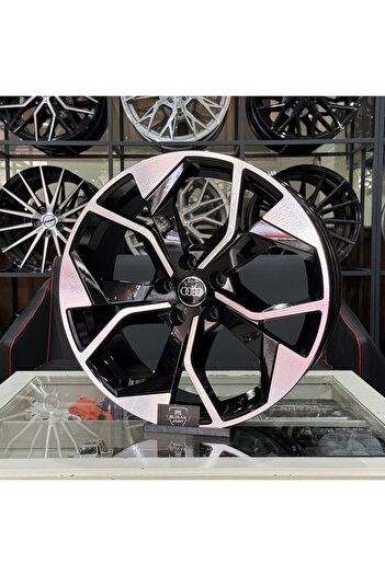 AGT 18 İNÇ 5X112 AUDİ RS BLACK DİAMOND A3 A4 A5 A6 JANT MODELİ (4ADET)