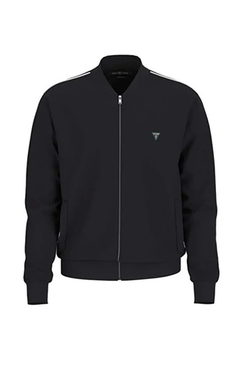 Guess Interlock Men's Black Sweatshirt M5Yq04Kcbr2-Jblk