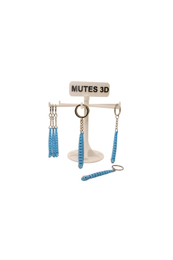 mutes 10 Pcs 3D Moving Worm Keychain-1108