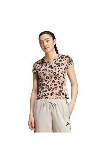 adidas Γυναικείο πολύχρωμο μπλουζάκι W AOP TEE JM1853