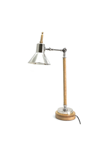 Souq DESIGNS Wooden Table Lamp for Bedroom, Reading Study for Bedside Living Room,Office Desk