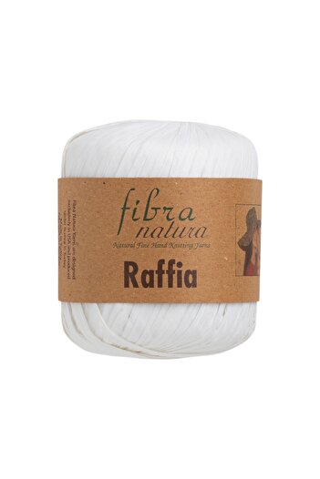 Himalaya Fibra Natura Raffia frânghie albă 116-01