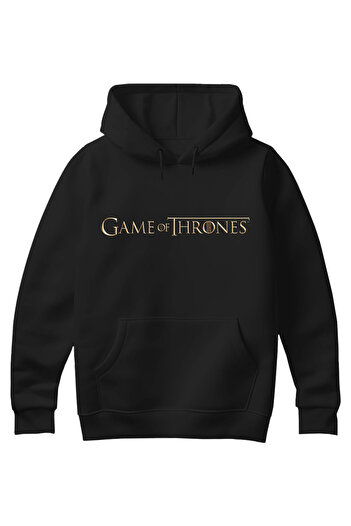 SVART WEAR Game of Thrones-Jon Snow Designed Unisex High Quality Hooded Cotton Sweatshirt (Hoodie)